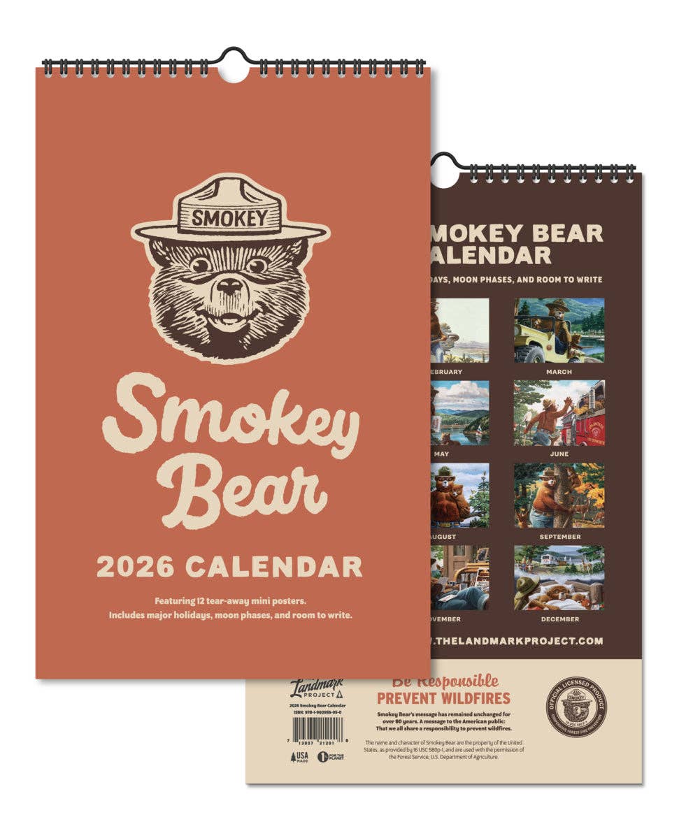 The Landmark Project - 2026 Smokey Bear Calendar