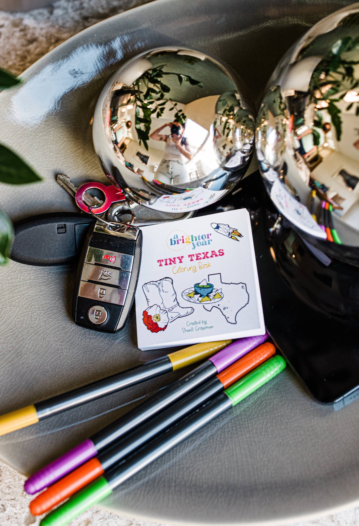 A Brighter Year - Tiny Texas Mini Coloring Book