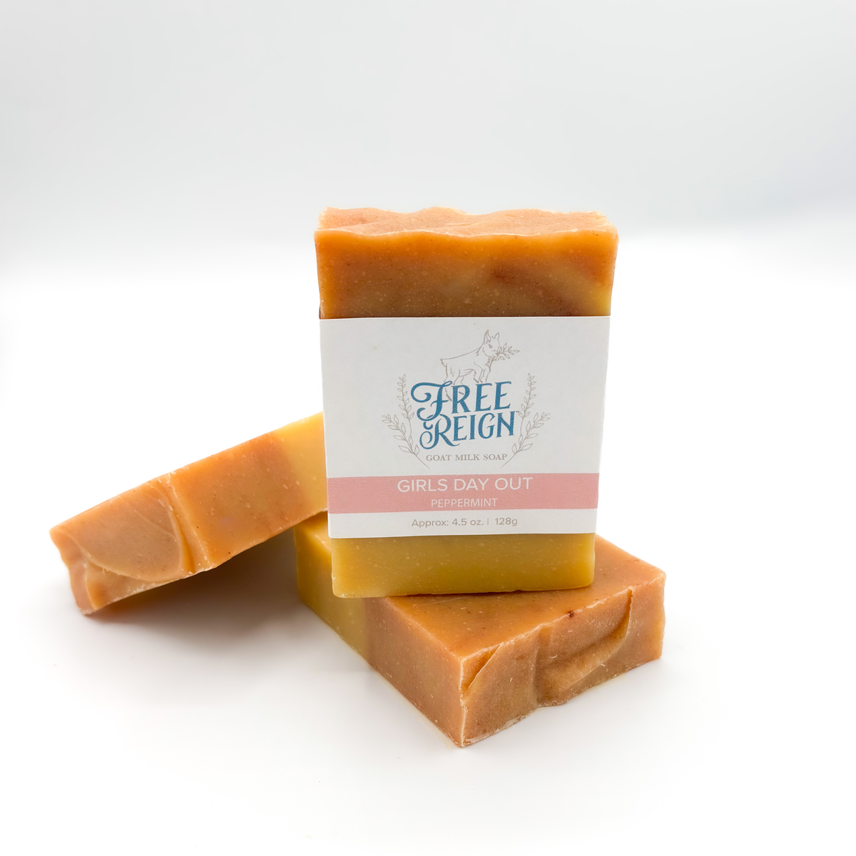 Free Reign Farm - All Natural Essential Oil Goat Milk Soaps (14 scents): Honeysuckle & Patchouli (Cowboy)