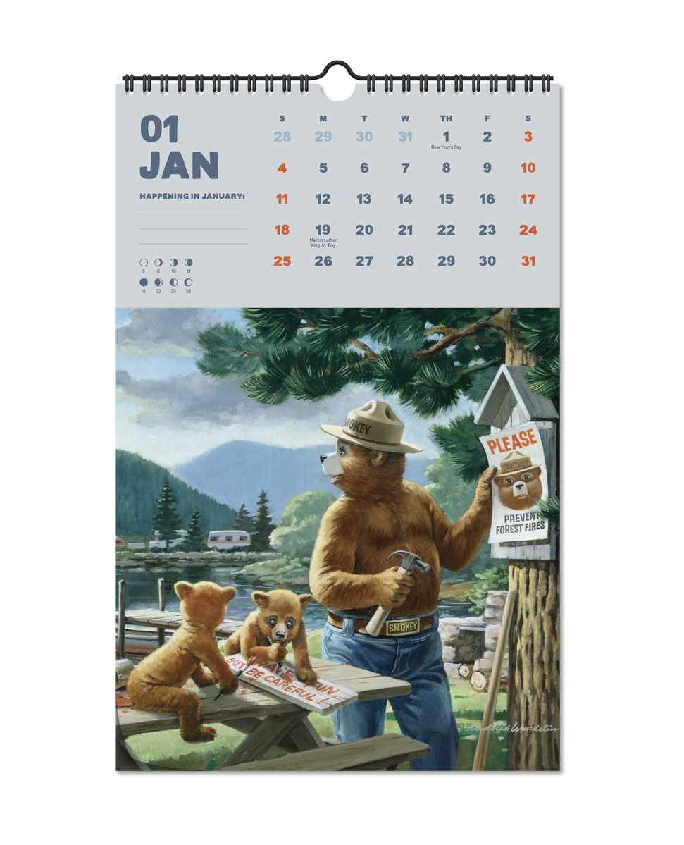The Landmark Project - 2026 Smokey Bear Calendar