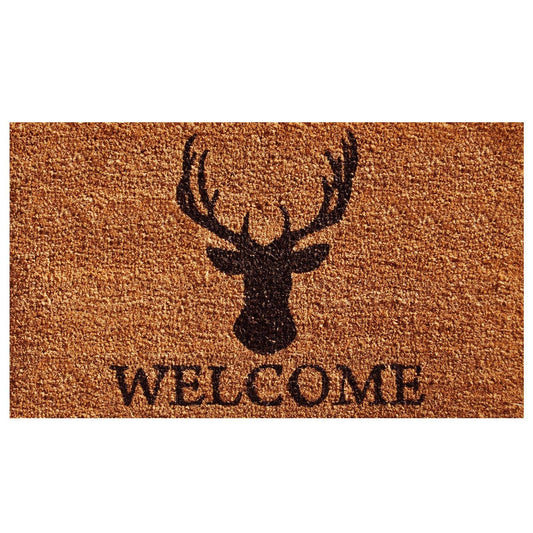 Calloway Mills - Deer Welcome Doormat: 17" x 29"