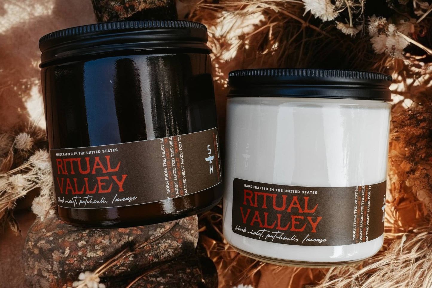 Seventh House Candle - RITUAL VALLEY - Palo Santo, Violet, Incense Candle