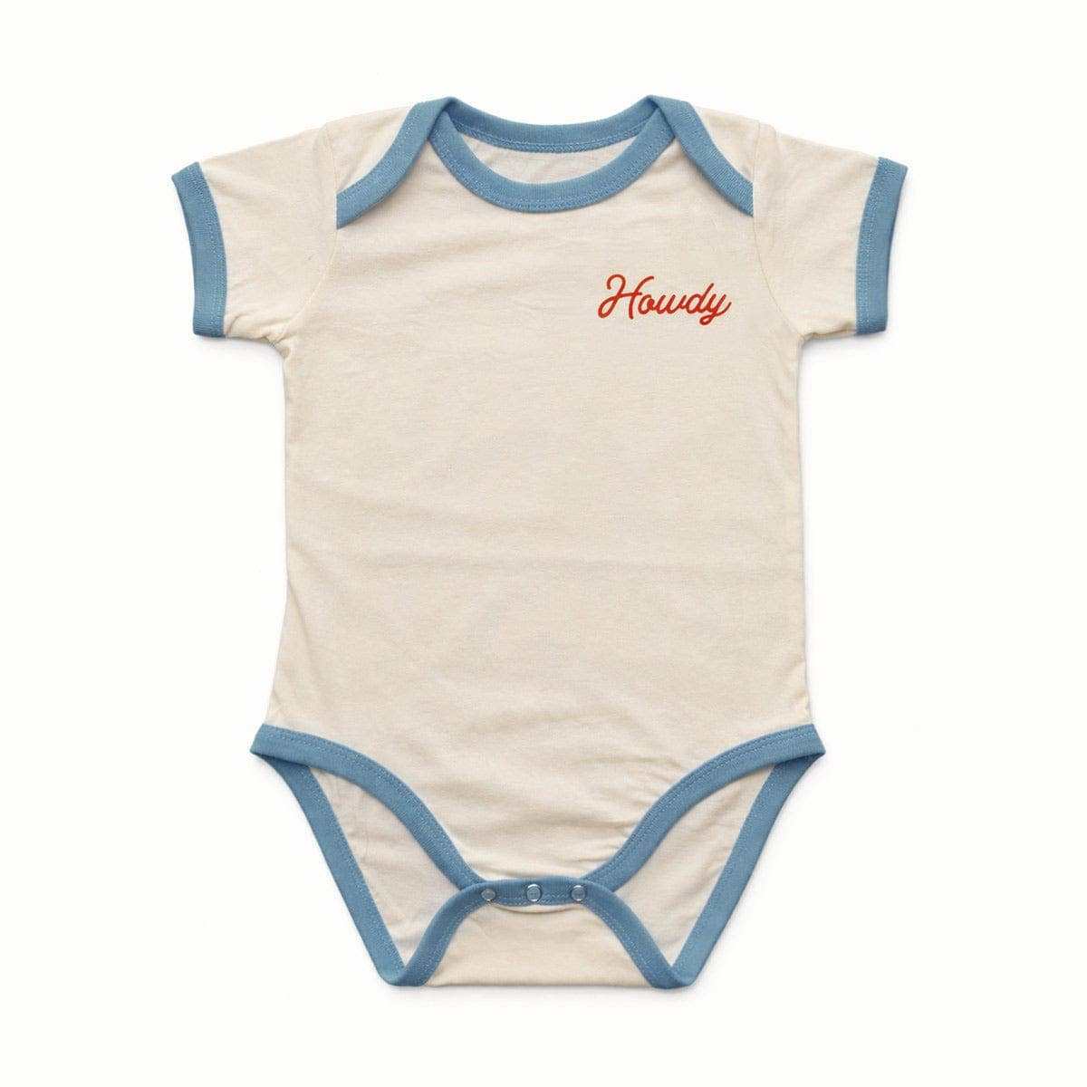 NB Howdy Vintage Ringer (Onesie): NB