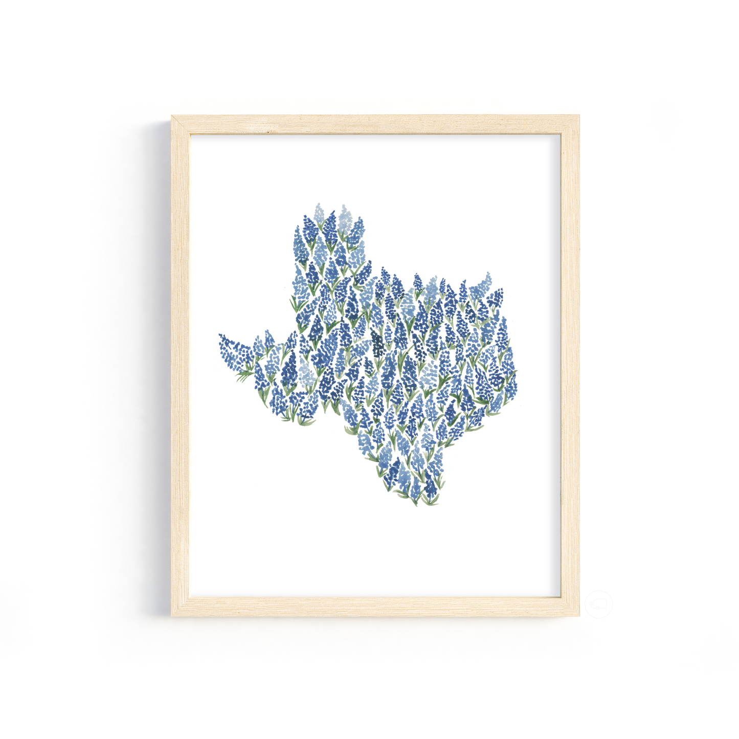 traveldashery - Texas bluebonnet print: 5x7