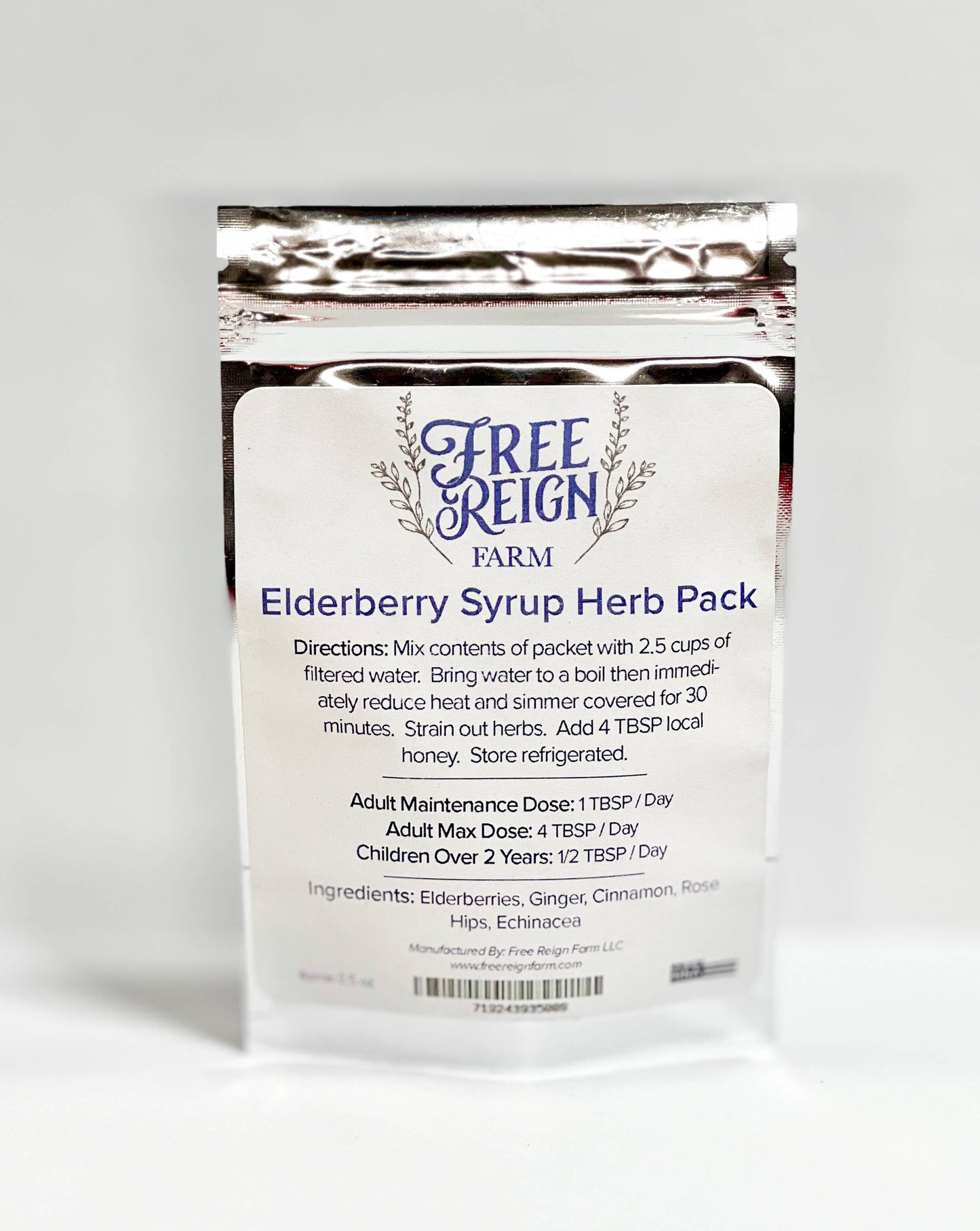 Free Reign Farm - Elderberry Syrup Kit