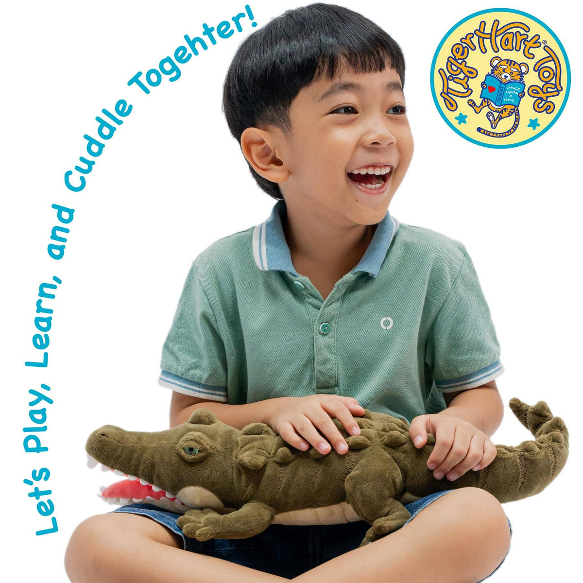VIAHART Toy Co. - Carioca The Crocodile - 18 Inch Stuffed Animal Plush
