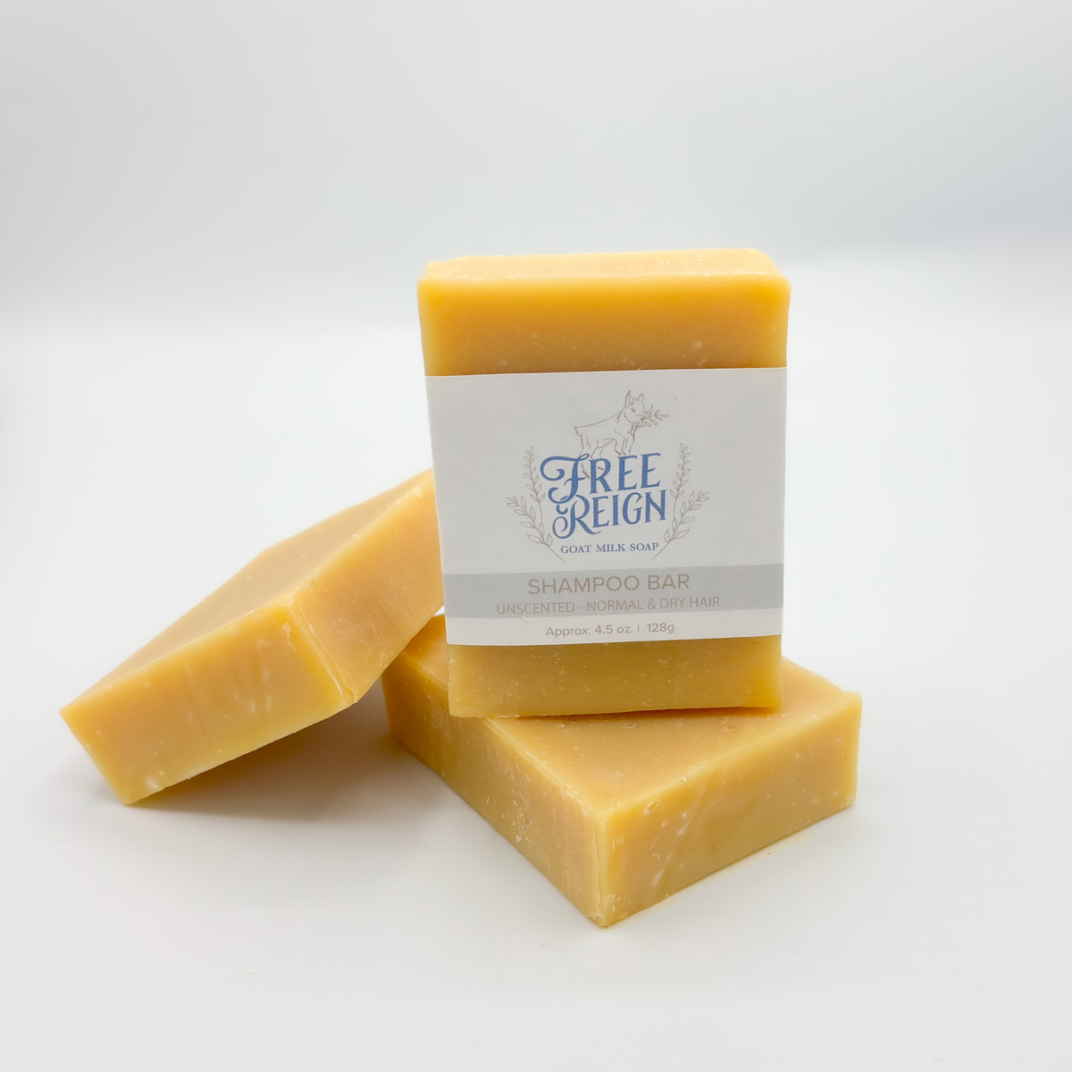 Free Reign Farm - All Natural Essential Oil Goat Milk Soaps (14 scents): Lavender & Lemongrass (Summer Romance)