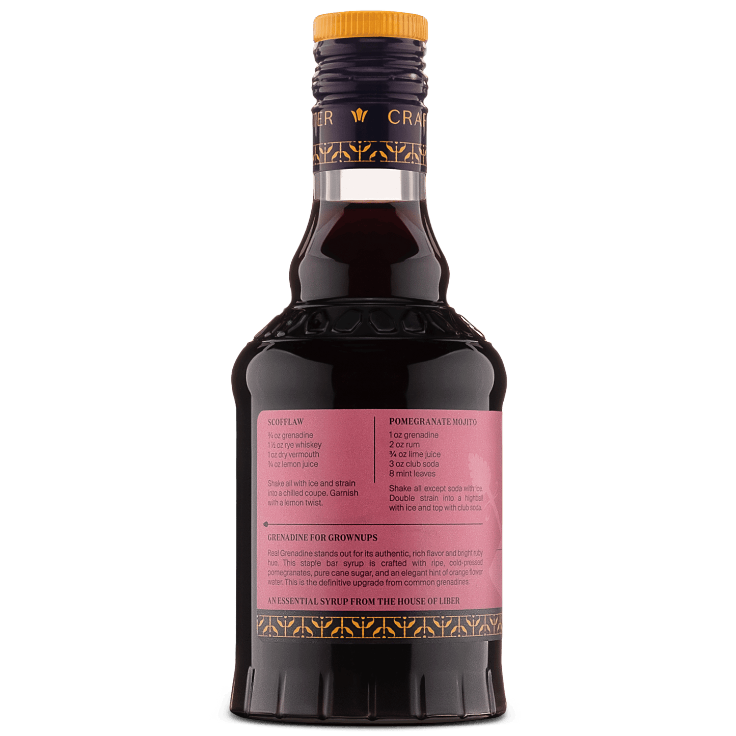 Liber & Co. - Real Grenadine: 375 mL