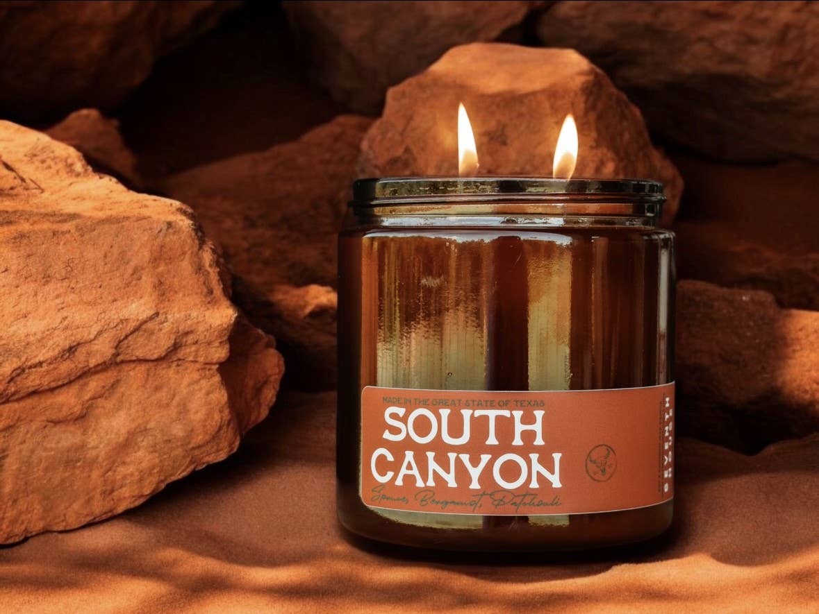 Seventh House Candle - SOUTH CANYON - Spruce, Bergamot, Patchouli Candle