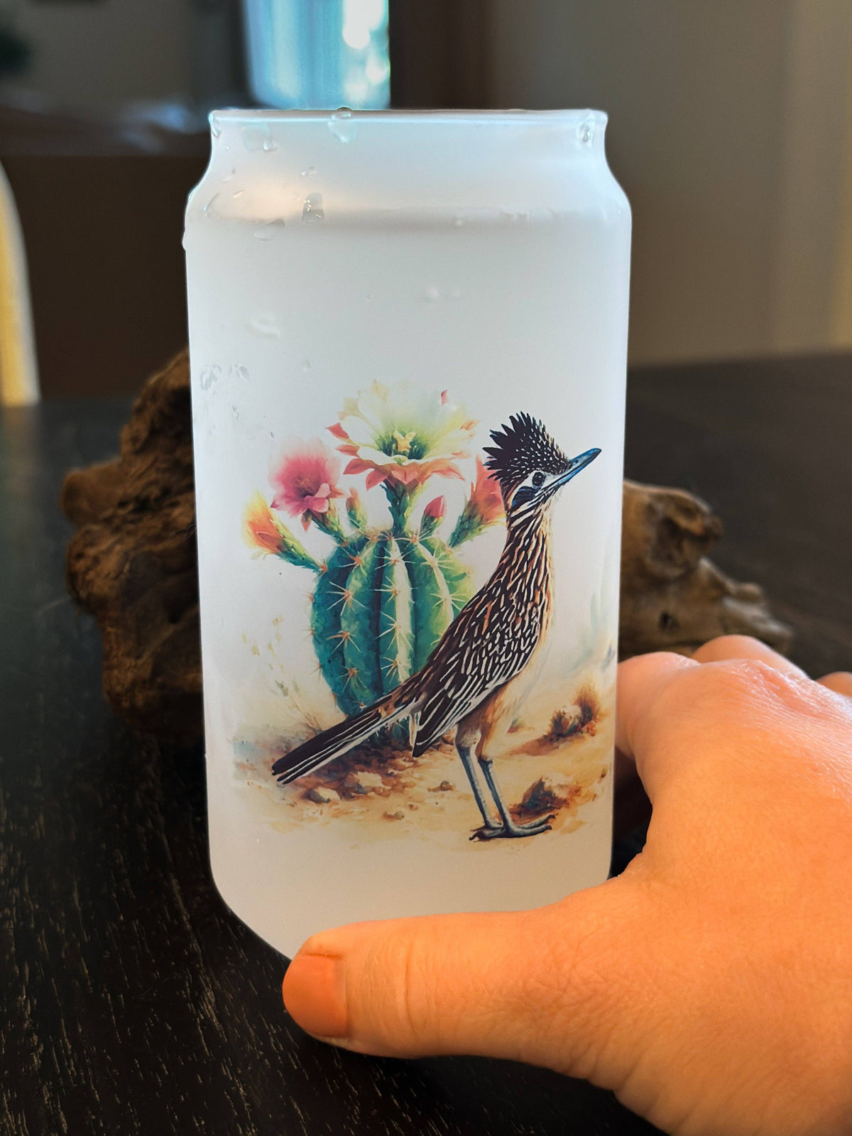 Wilde Nomad - ROADRUNNER & CACTUS CAN GLASS