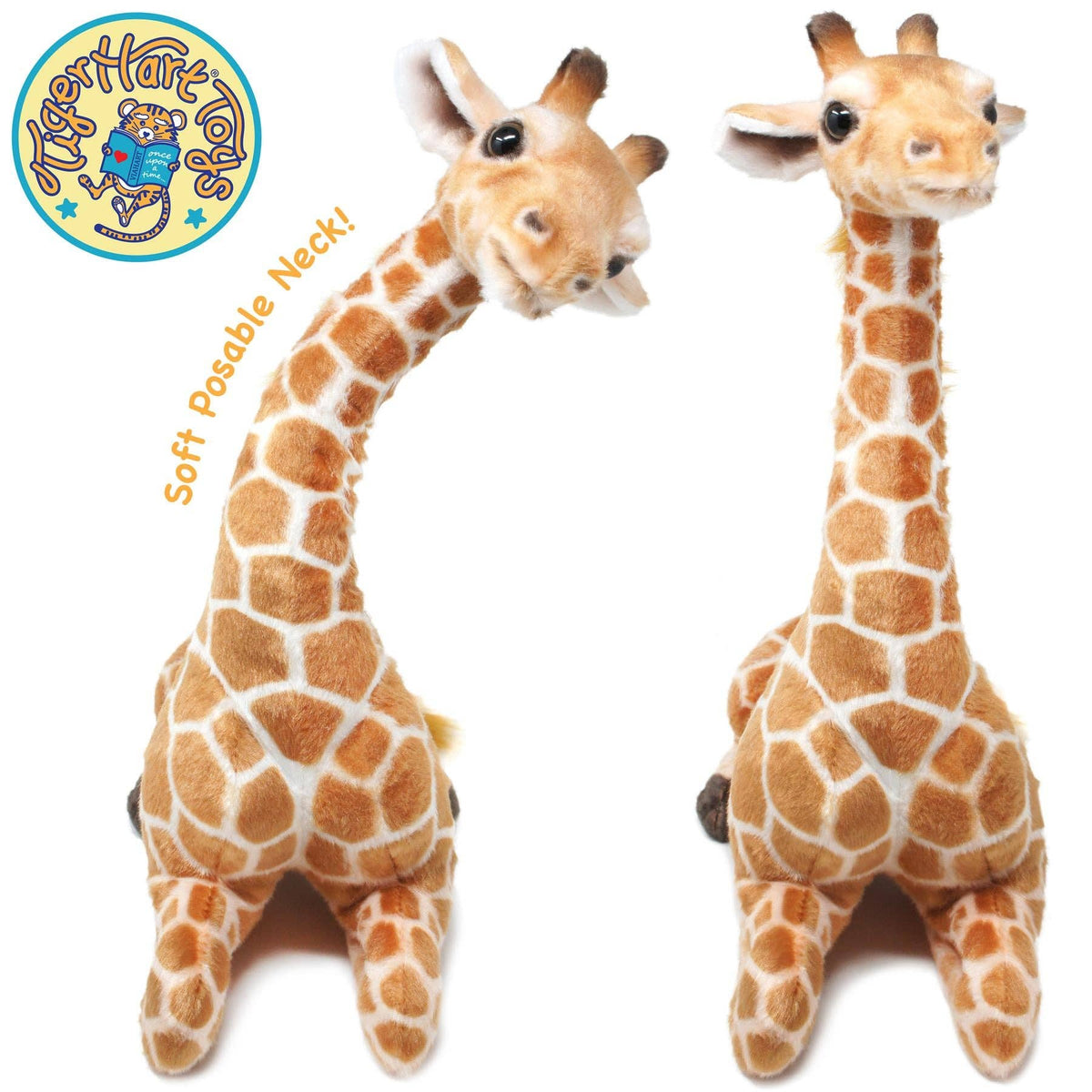 VIAHART Toy Co. - Jehlani The Giraffe | 18 Inch Stuffed Animal Plush | By Tige