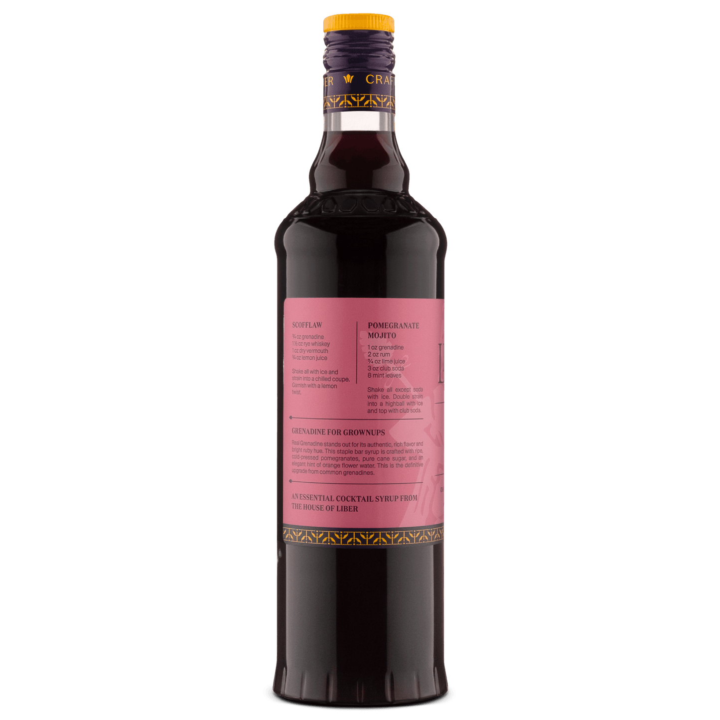 Liber & Co. - Real Grenadine: 375 mL