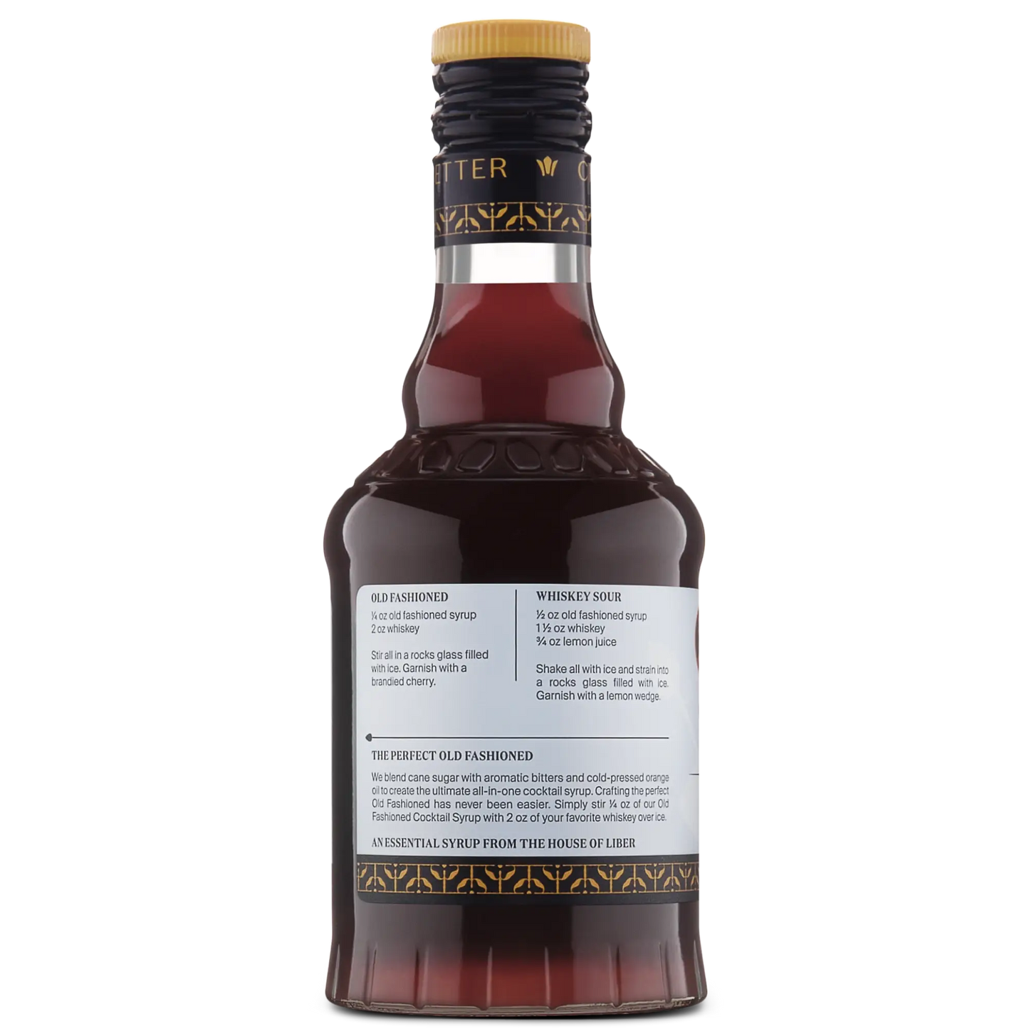 Liber & Co. - Old Fashioned Cocktail Syrup: 375 mL