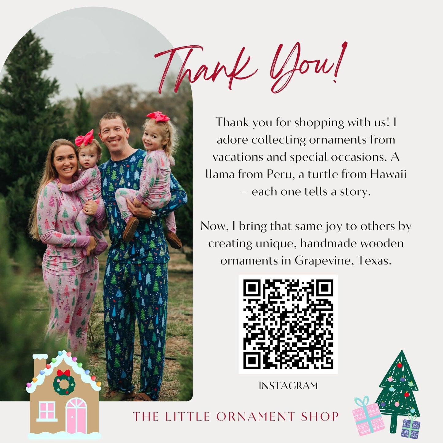 The Little Ornament Shop - Deep in the heart of Texas Christmas Ornament