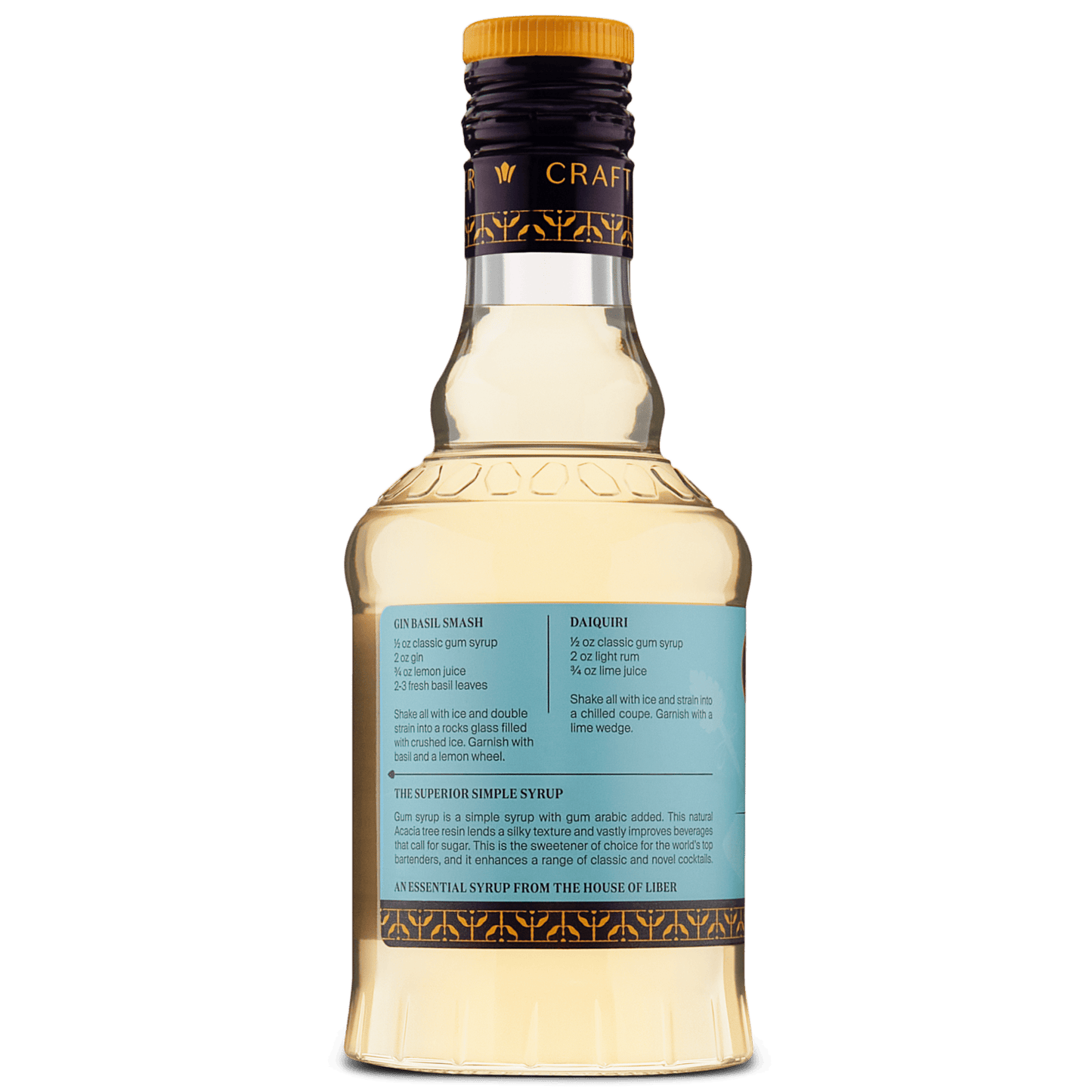 Liber & Co. - Classic Gum Syrup: 375 mL