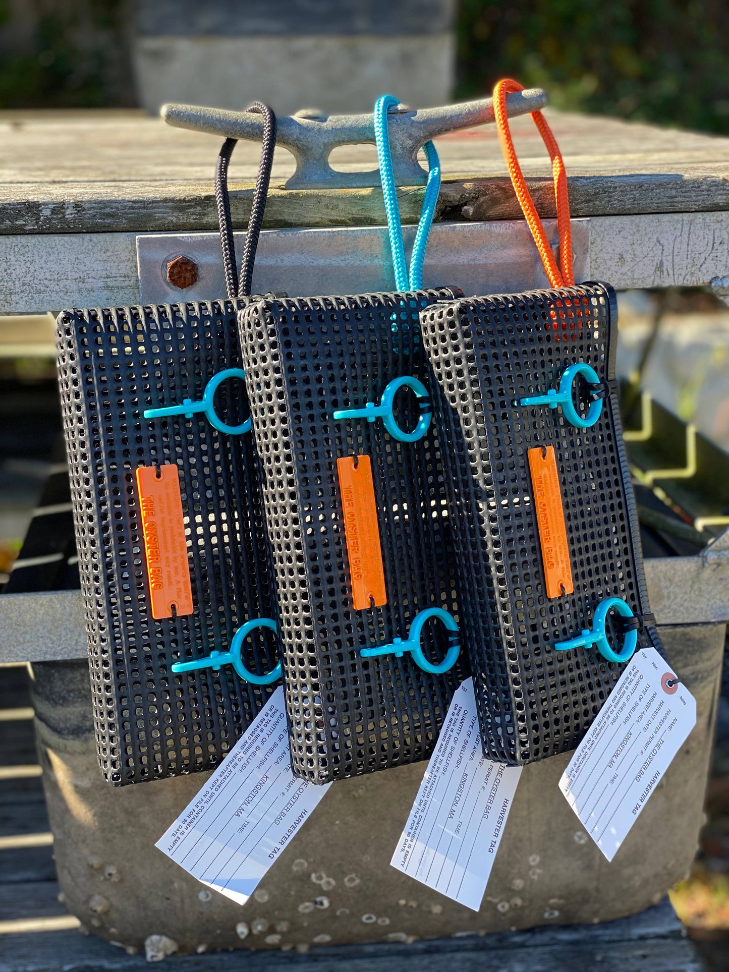 The Oyster Bag - THE CLUTCH - Orange