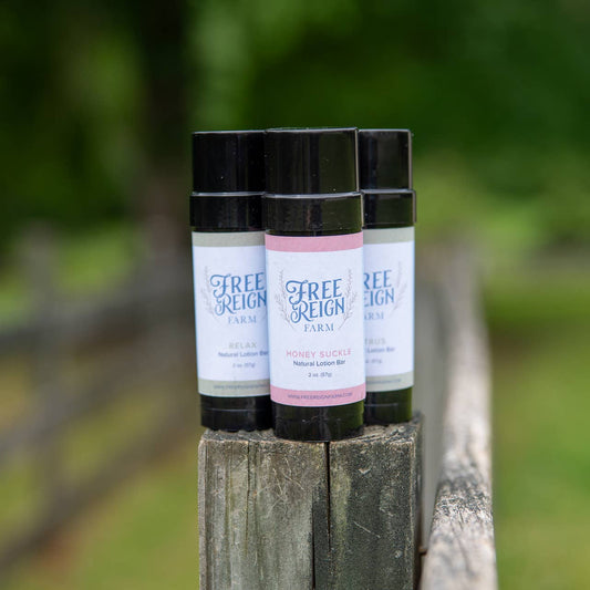 Free Reign Farm - Natural Lotion Bars with Essential Oils - New Label: Cowboy
