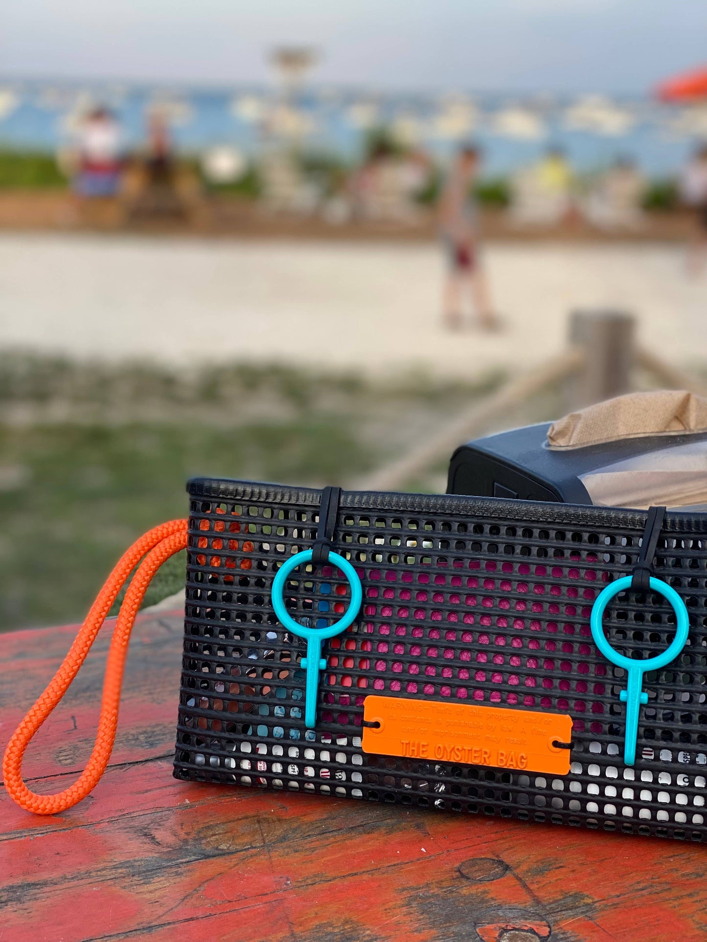 The Oyster Bag - THE CLUTCH - Orange