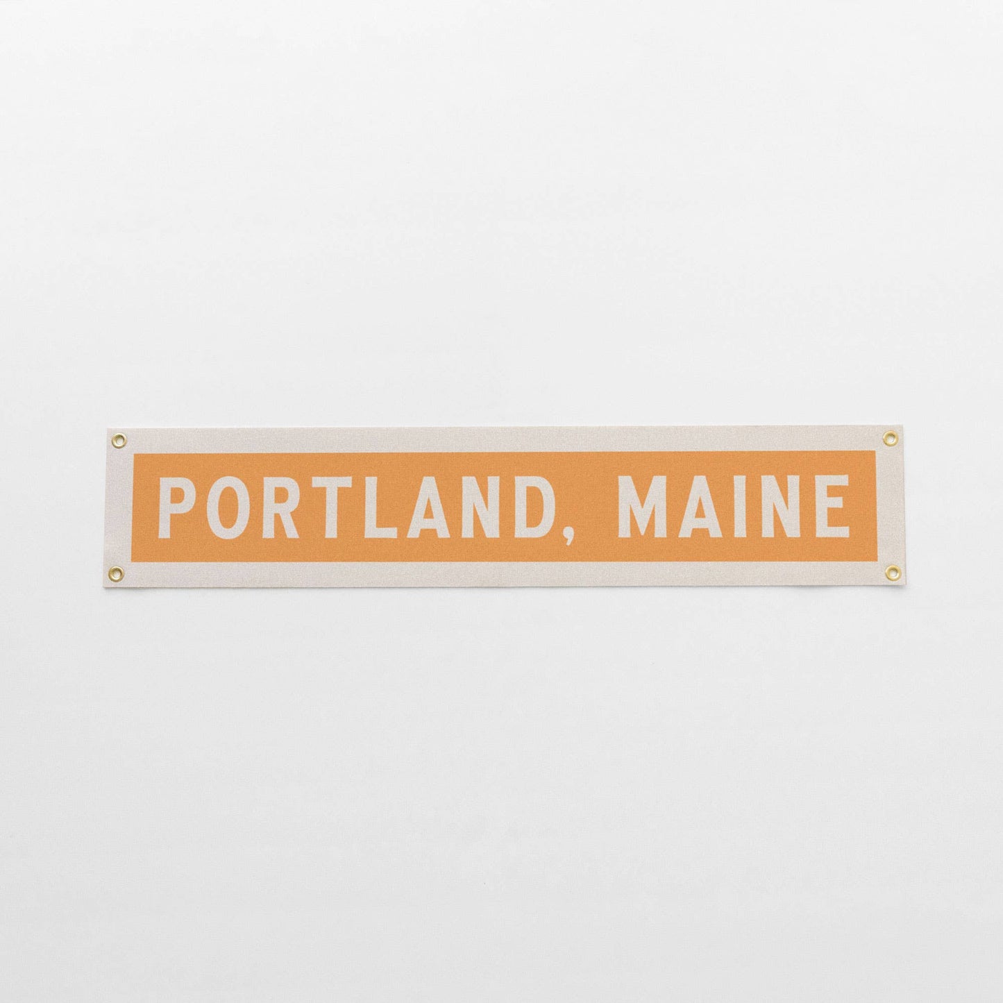 Benoit's Design Co. - Custom 8x40" Name Felt Banner: Black & Cream