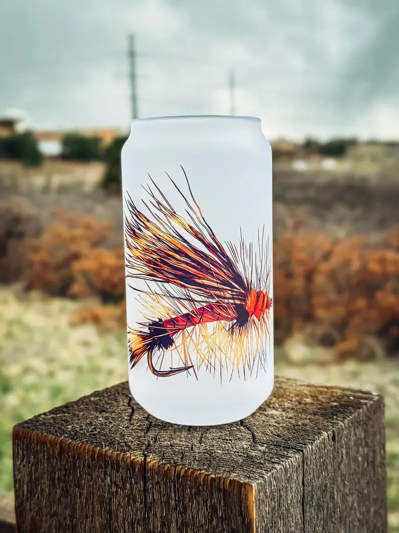 Wilde Nomad - WANDERFLY PINT GLASS - FLY FISHING