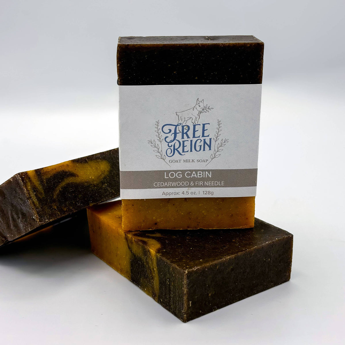 Free Reign Farm - All Natural Essential Oil Goat Milk Soaps (14 scents): Honeysuckle & Patchouli (Cowboy)