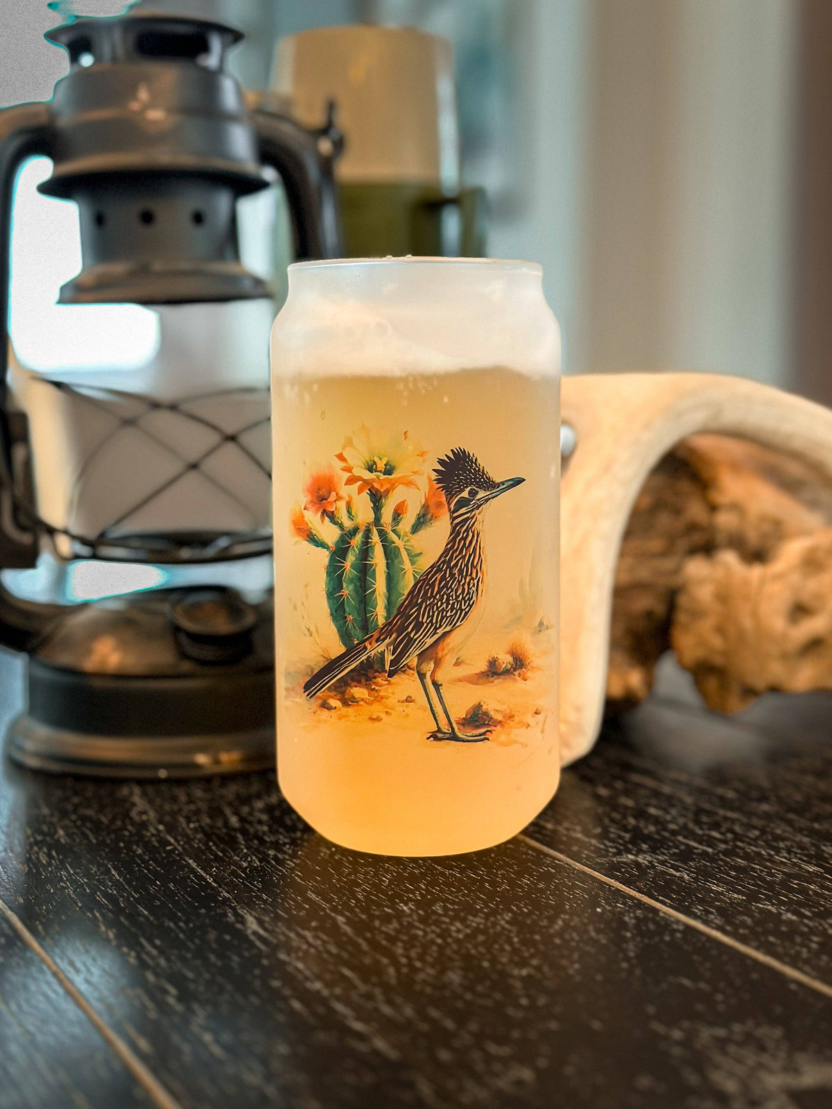 Wilde Nomad - ROADRUNNER & CACTUS CAN GLASS