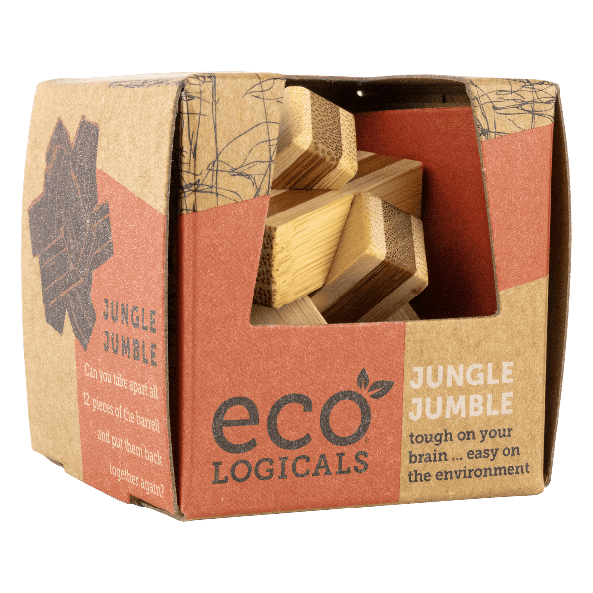 Project Genius - Ecological Jungle Jumble - Mini Bamboo Brainteaser