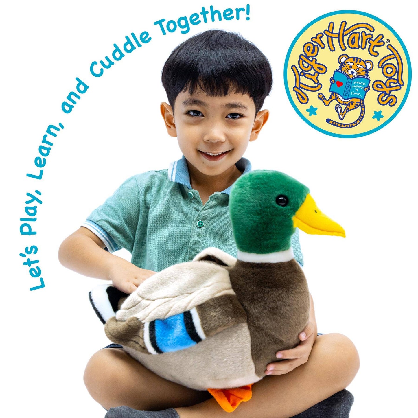 VIAHART Toy Co. - Dakota The Duck - 15 Inch Stuffed Animal Plush