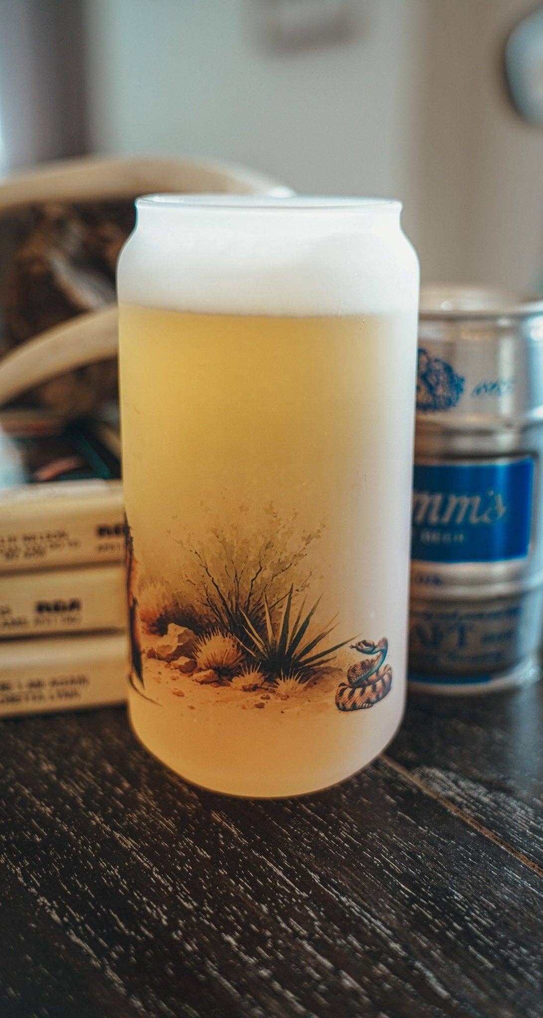 Wilde Nomad - DUSTWALKER BEER CAN GLASS