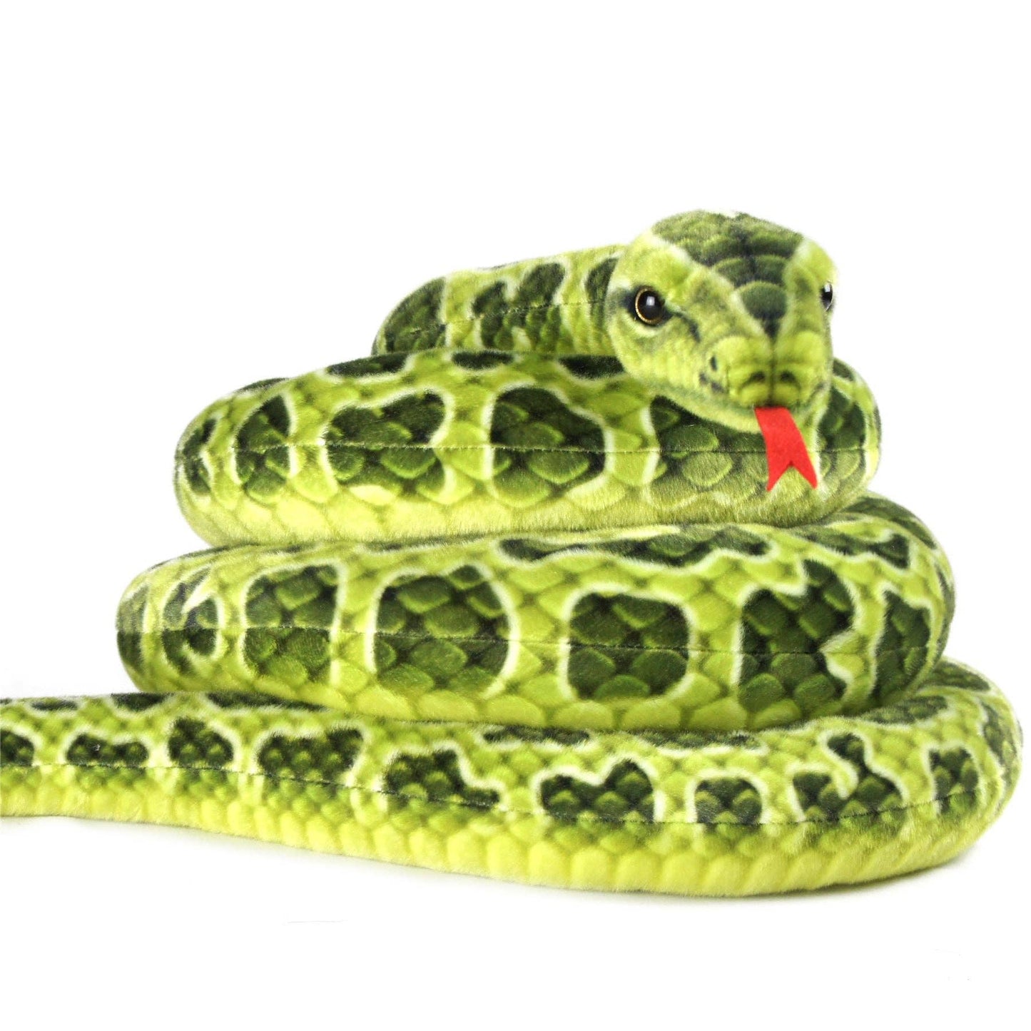 VIAHART Toy Co. - Gustavo The Green Anaconda | 100 Inch Stuffed Animal Plush