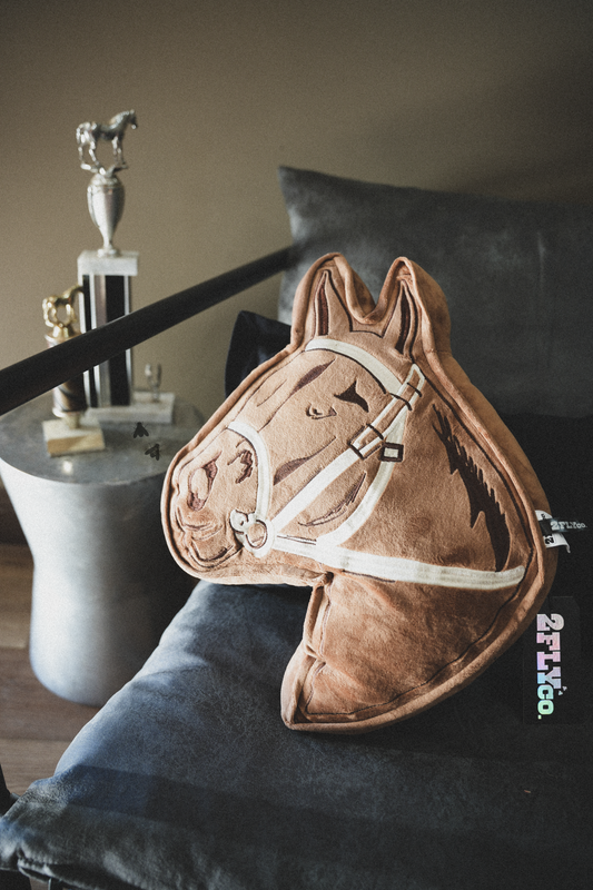 2 Fly Co - SHOW PONY PILLOW *BAY BROWN