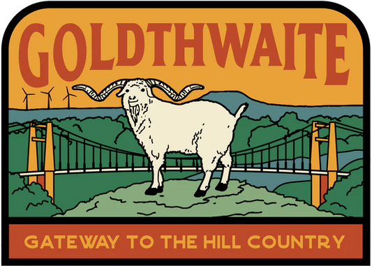 Goldthwaite, TX Patch Sticker