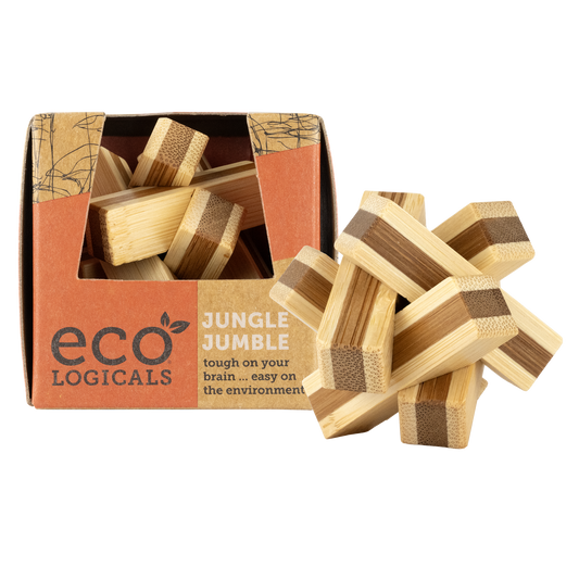 Project Genius - Ecological Jungle Jumble - Mini Bamboo Brainteaser
