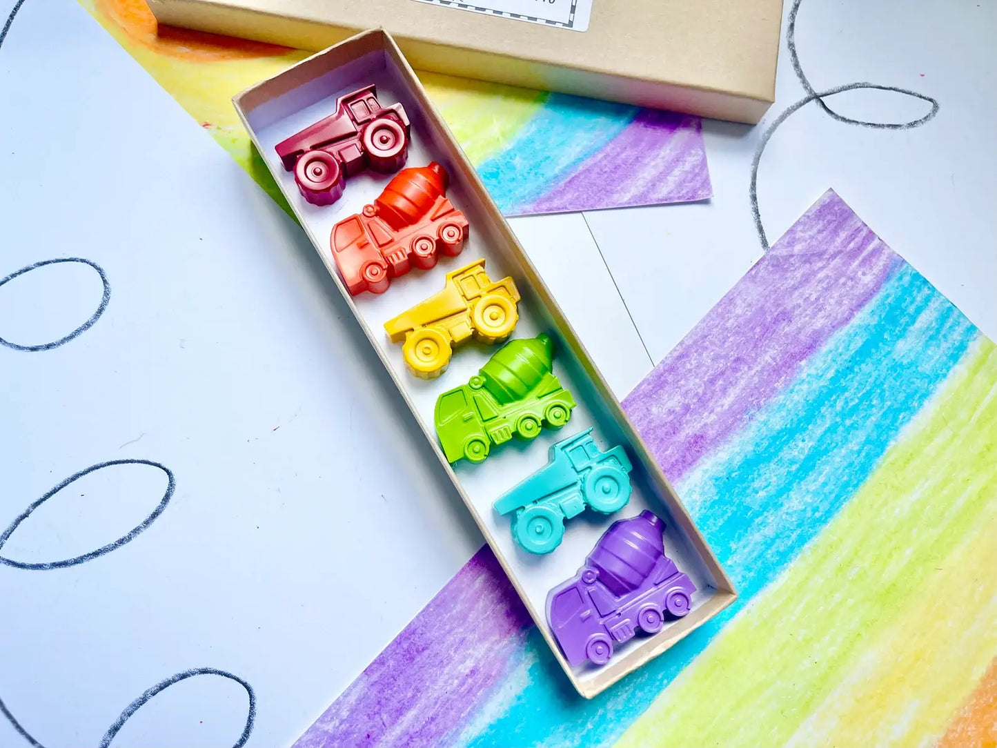 KagesKrayons - Construction Crayons Gift Box