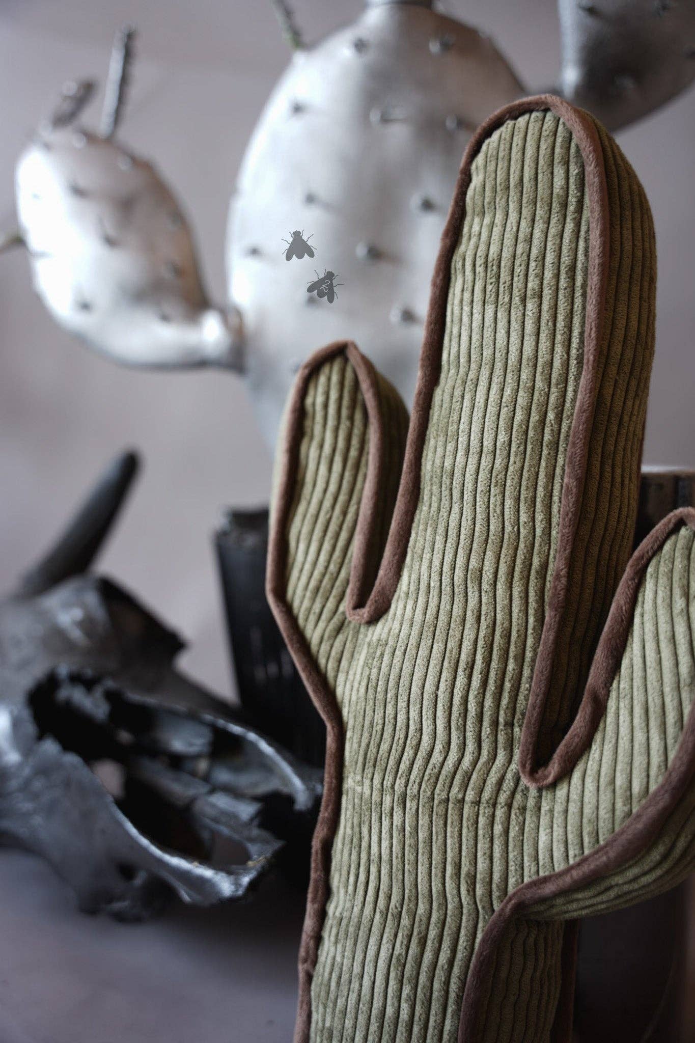 2 Fly Co - KICK A CACTUS PILLOW: AGAVE