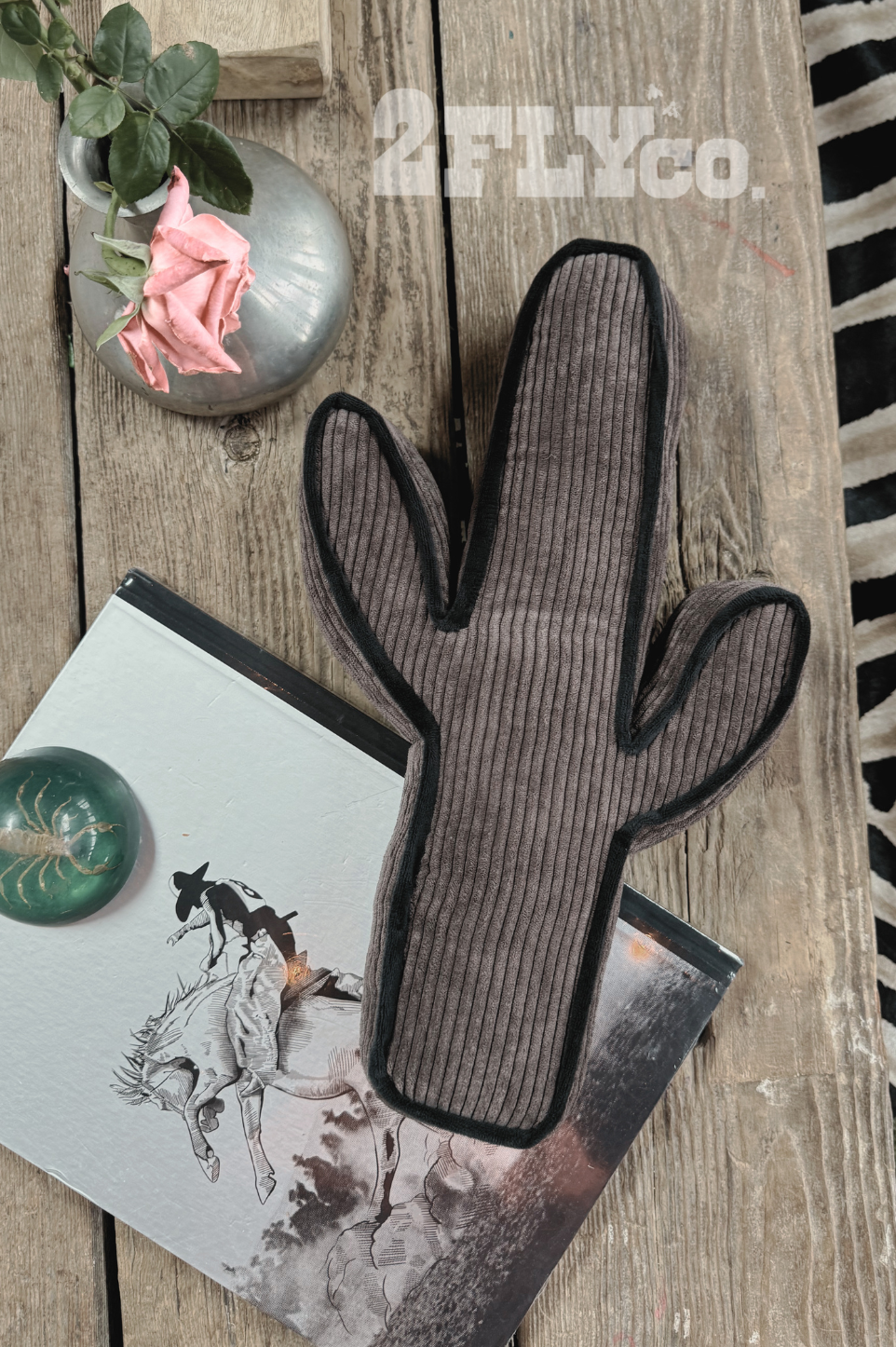 2 Fly Co - KICK A CACTUS PILLOW: AGAVE