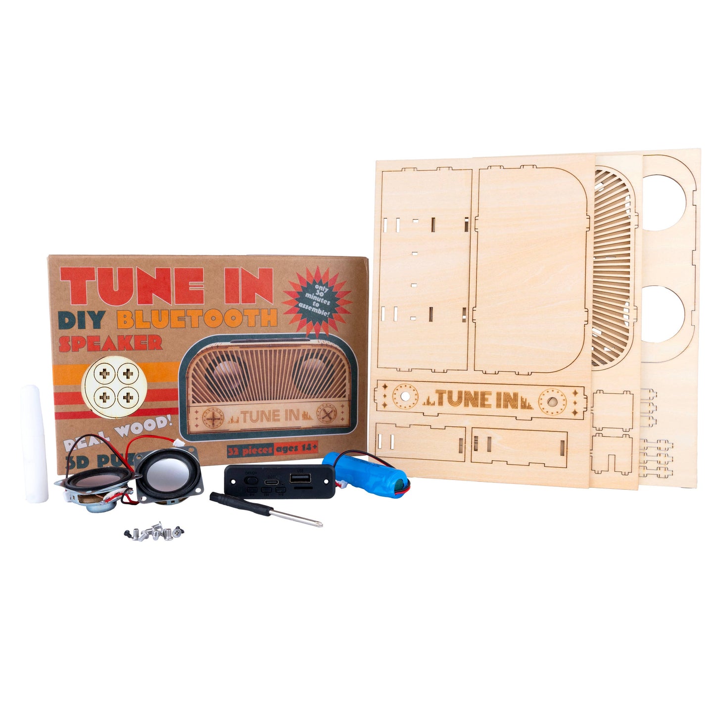 Project Genius - Tune-In DIY Bluetooth Speaker