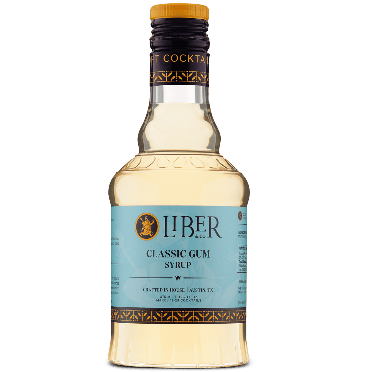 Liber & Co. - Classic Gum Syrup: 375 mL