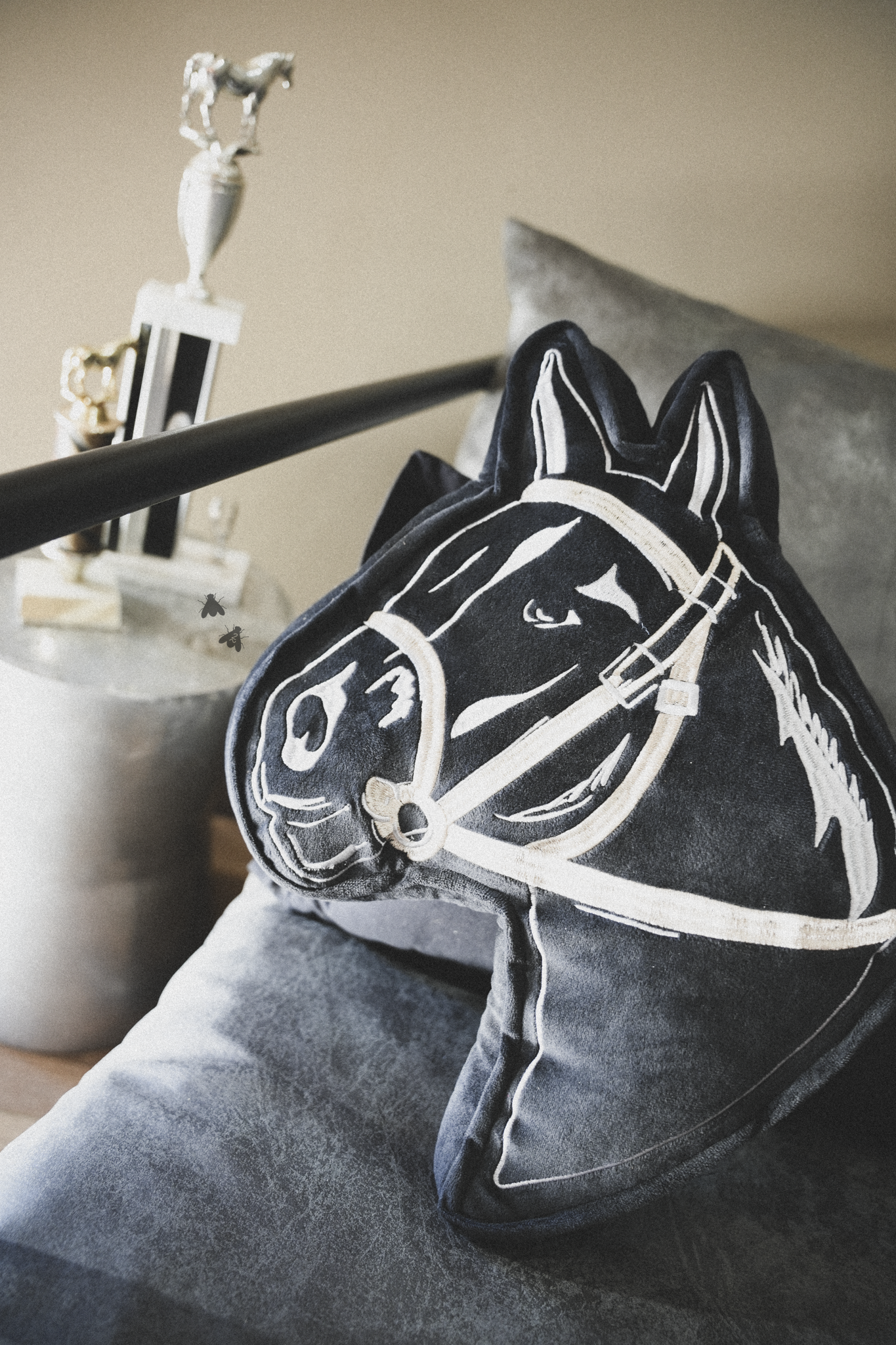 2 Fly Co - SHOW PONY PILLOW *MIDNIGHT