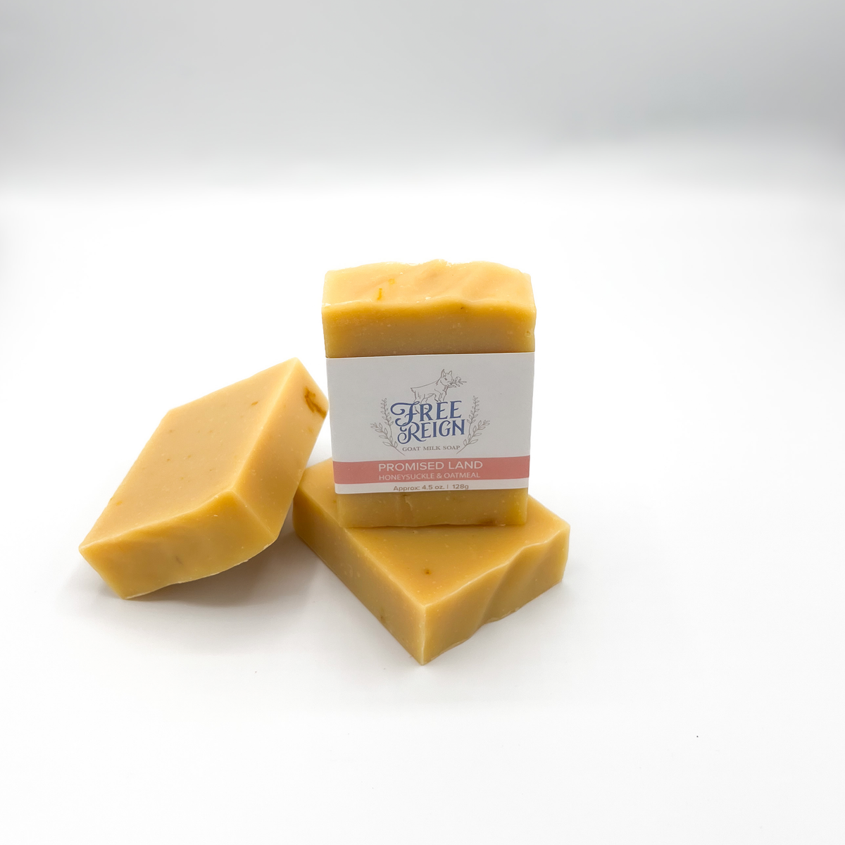 Free Reign Farm - All Natural Essential Oil Goat Milk Soaps (14 scents): Honeysuckle & Patchouli (Cowboy)