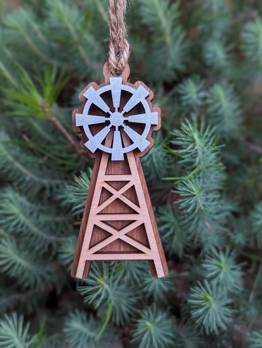 The Little Ornament Shop - Windmill Christmas Ornament