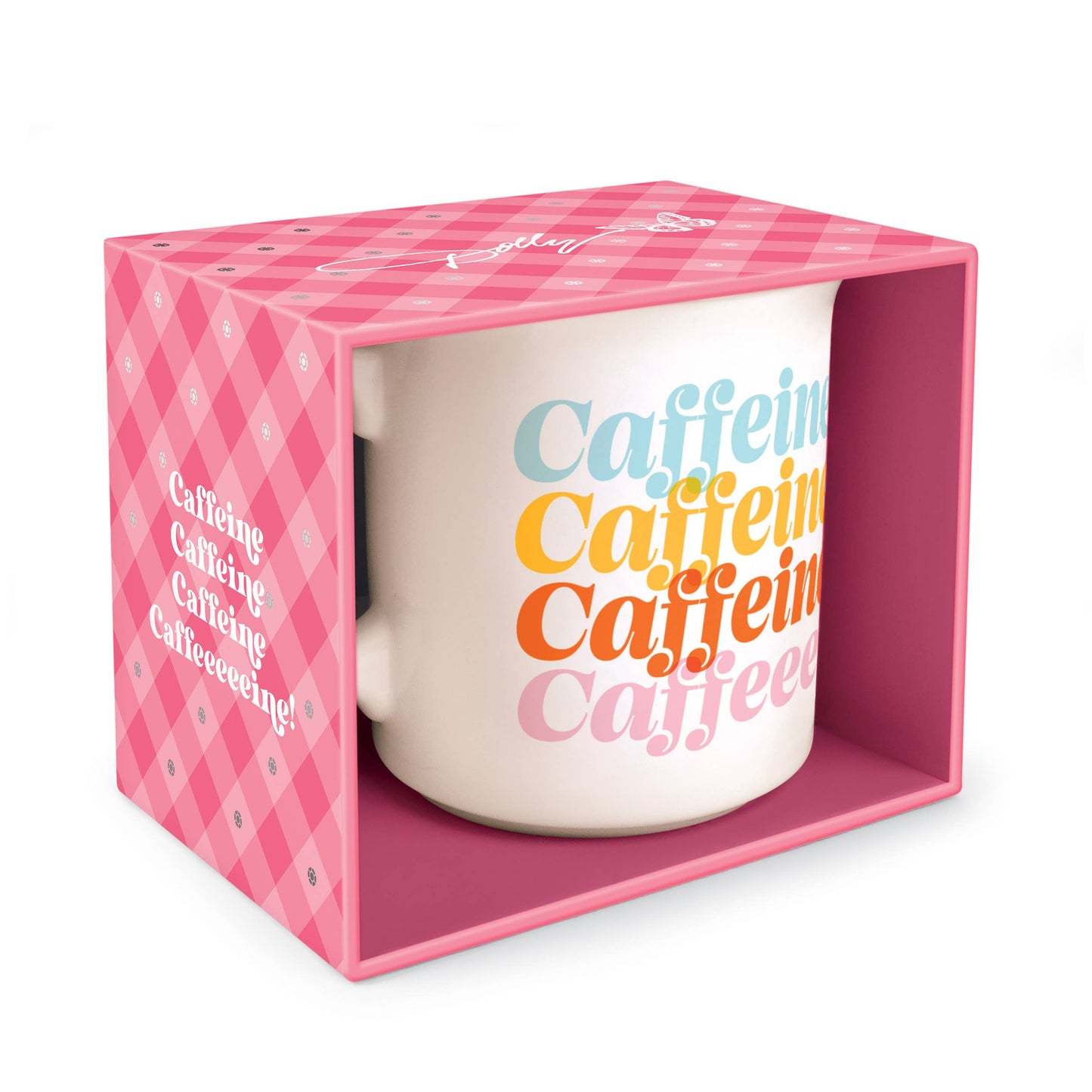 Fred & Friends - Dolly Parton Mug, CAFFEINE CAFFEINE, 16-Ounce Ceramic