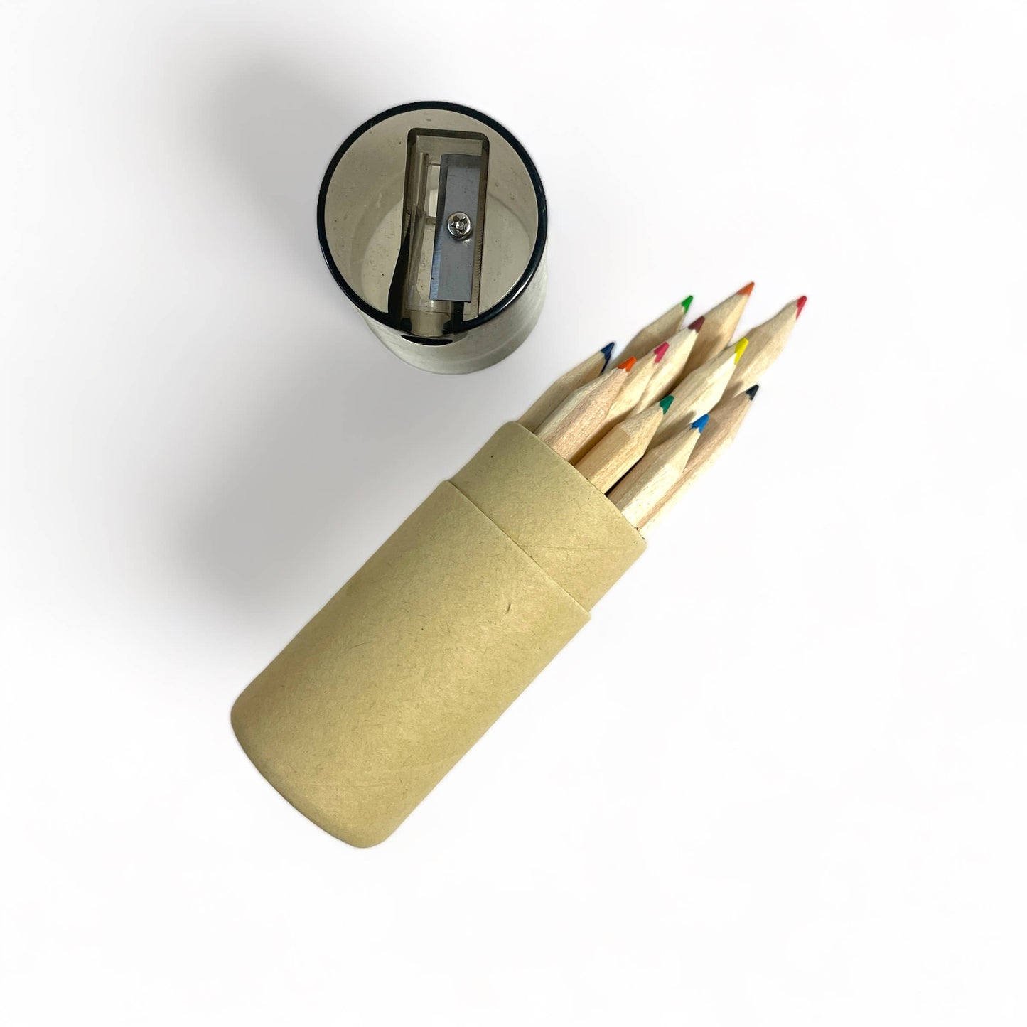 A Brighter Year - Mini Travel Colored Pencils with Built In Sharpener: Variety Pack