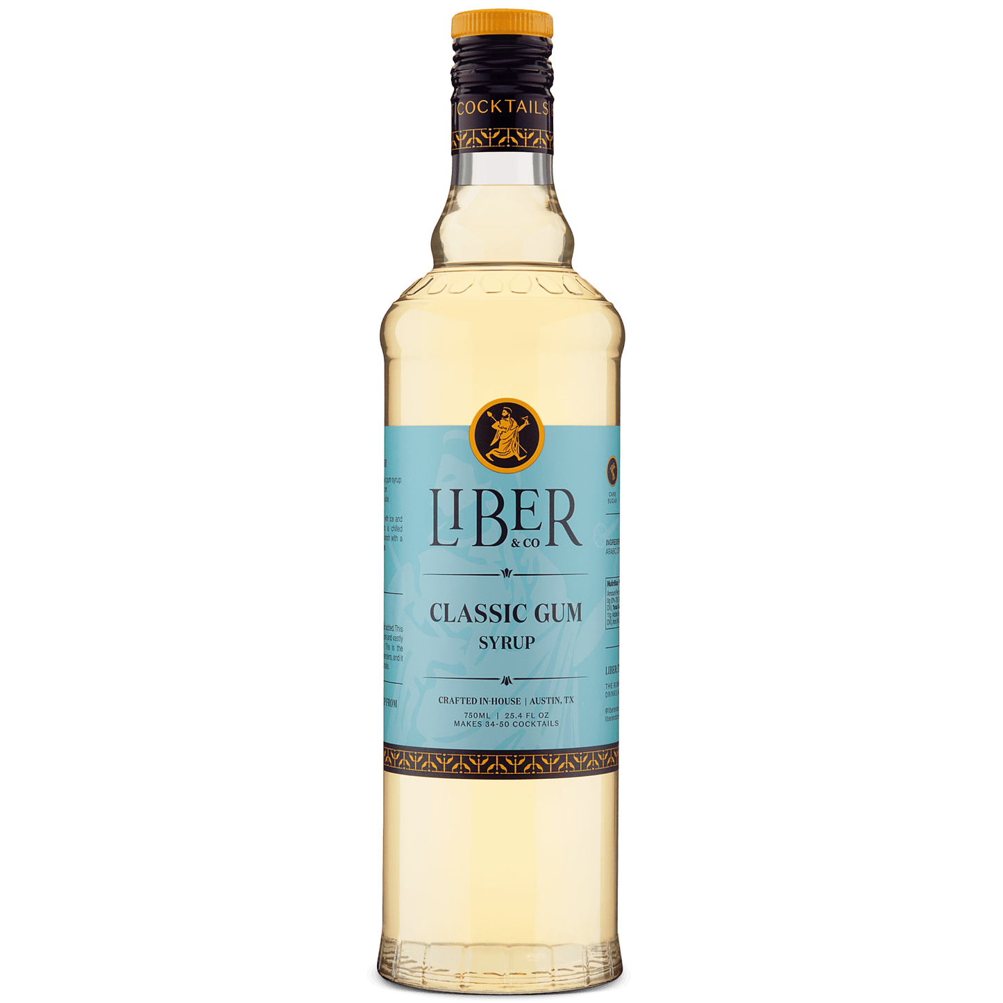 Liber & Co. - Classic Gum Syrup: 375 mL