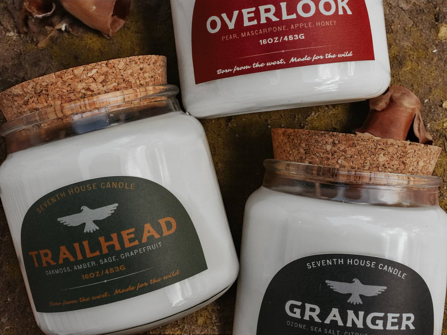 Seventh House Candle - GRANGER - Sea Salt, Citrus & Cedar Candle