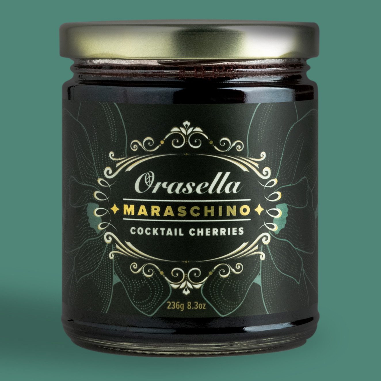 Orasella Cocktail Cherries - Cherries for Old Fashioned cocktails | Orasella | Dye-Free