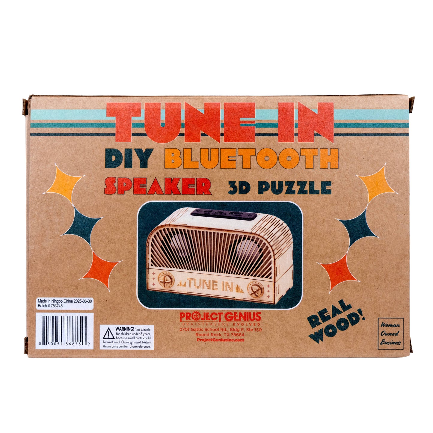 Project Genius - Tune-In DIY Bluetooth Speaker