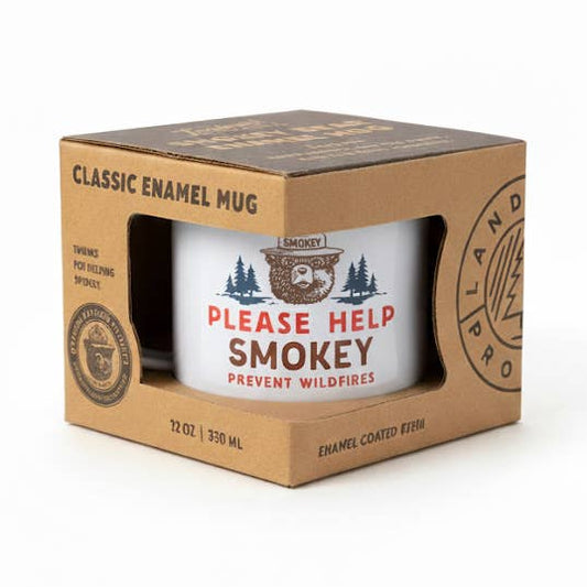The Landmark Project - Please Help Smokey Enamelware Mug