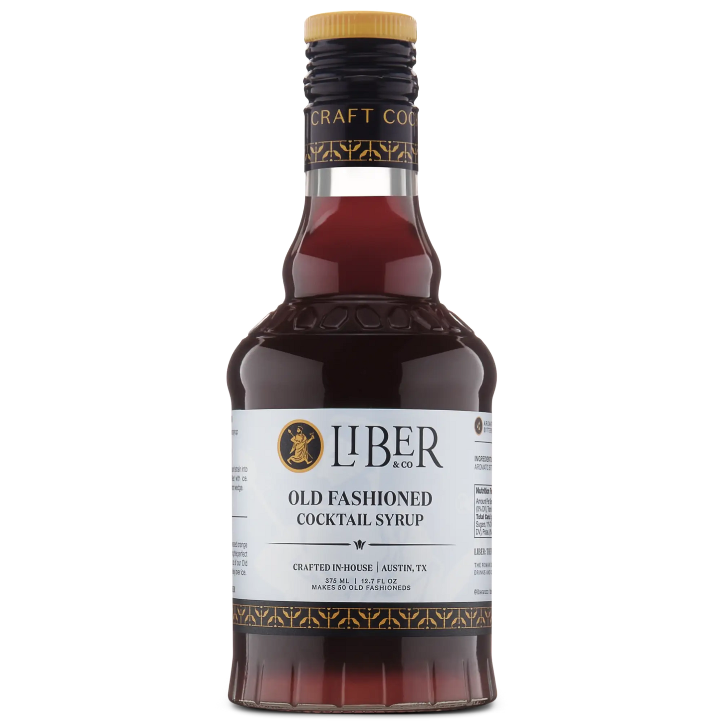 Liber & Co. - Old Fashioned Cocktail Syrup: 375 mL