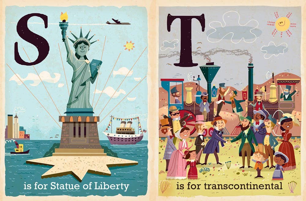Gibbs Smith - A is for America: A Patriotic Alphabet